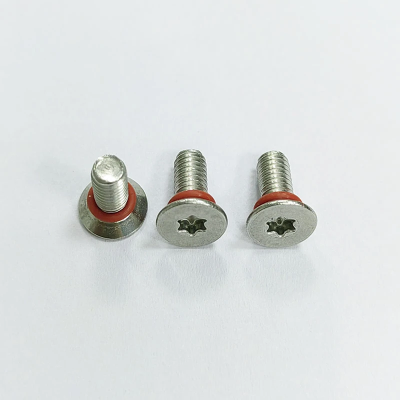 Noslēguma pievēļu izturīga Torx skrūve